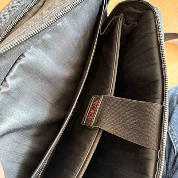 Tumi Alpha Ballistic Briefcase Laptop Computer Bag Expandable Black 26132DH - Picture 10 of 16